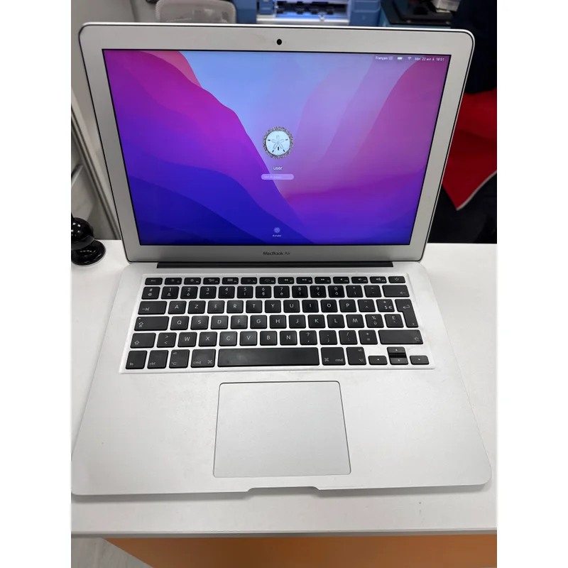 APPLE MACBOOK AIR (13 POUCES, DEBUT 2015) A1466 64GB 1,6 GHz INTEL CORE i5 DOUBLE COEUR 4 GO 1600 MHz DDR3 - 1